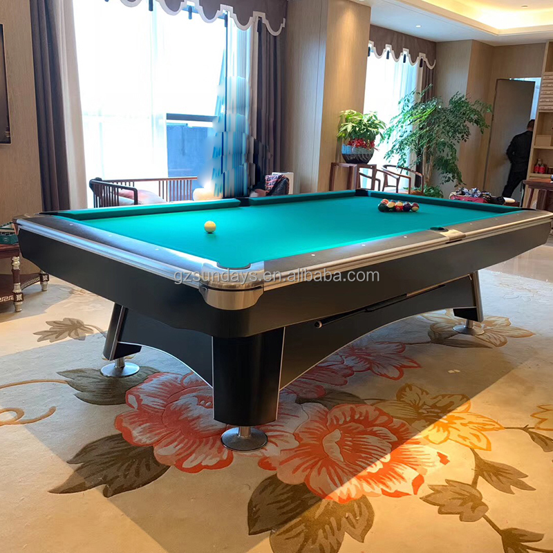 Chinese 8-ball versus American pool table comparison